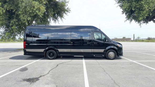 elizabeth private event sprinter van rental