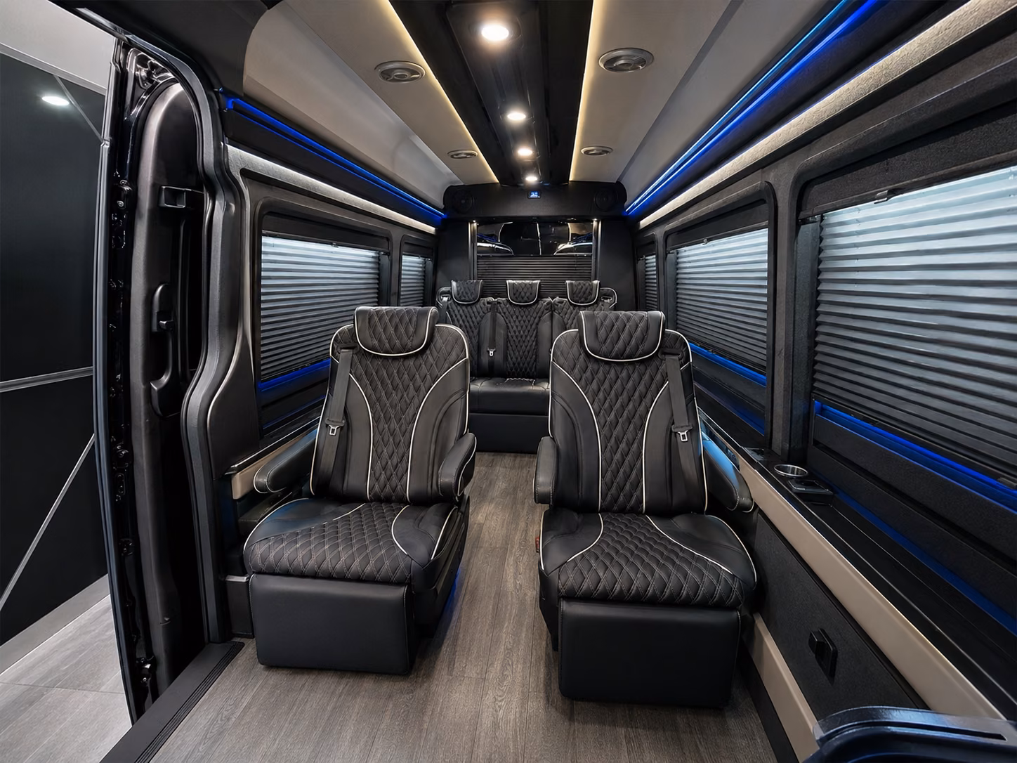 20 passenger sprinter van interior