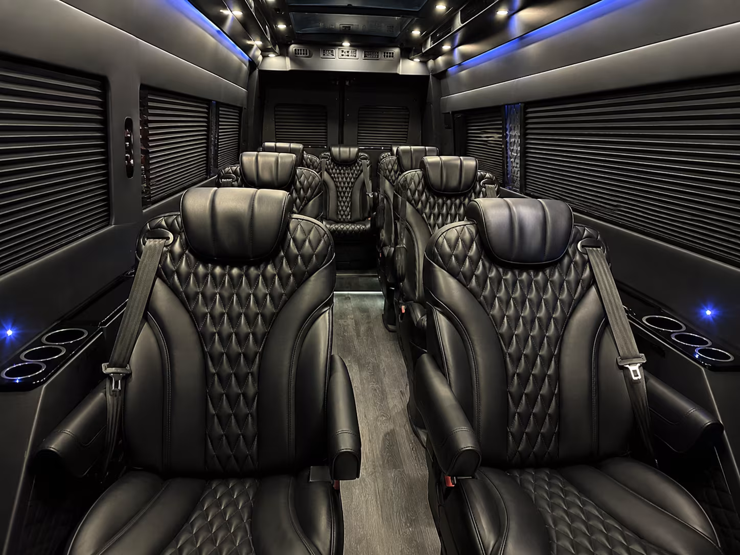 elizabeth 20 passenger sprinter van inside