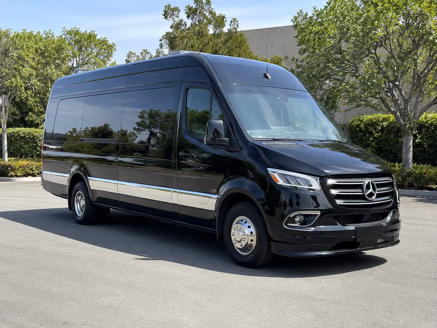 elizabeth birthday sprinter van rental