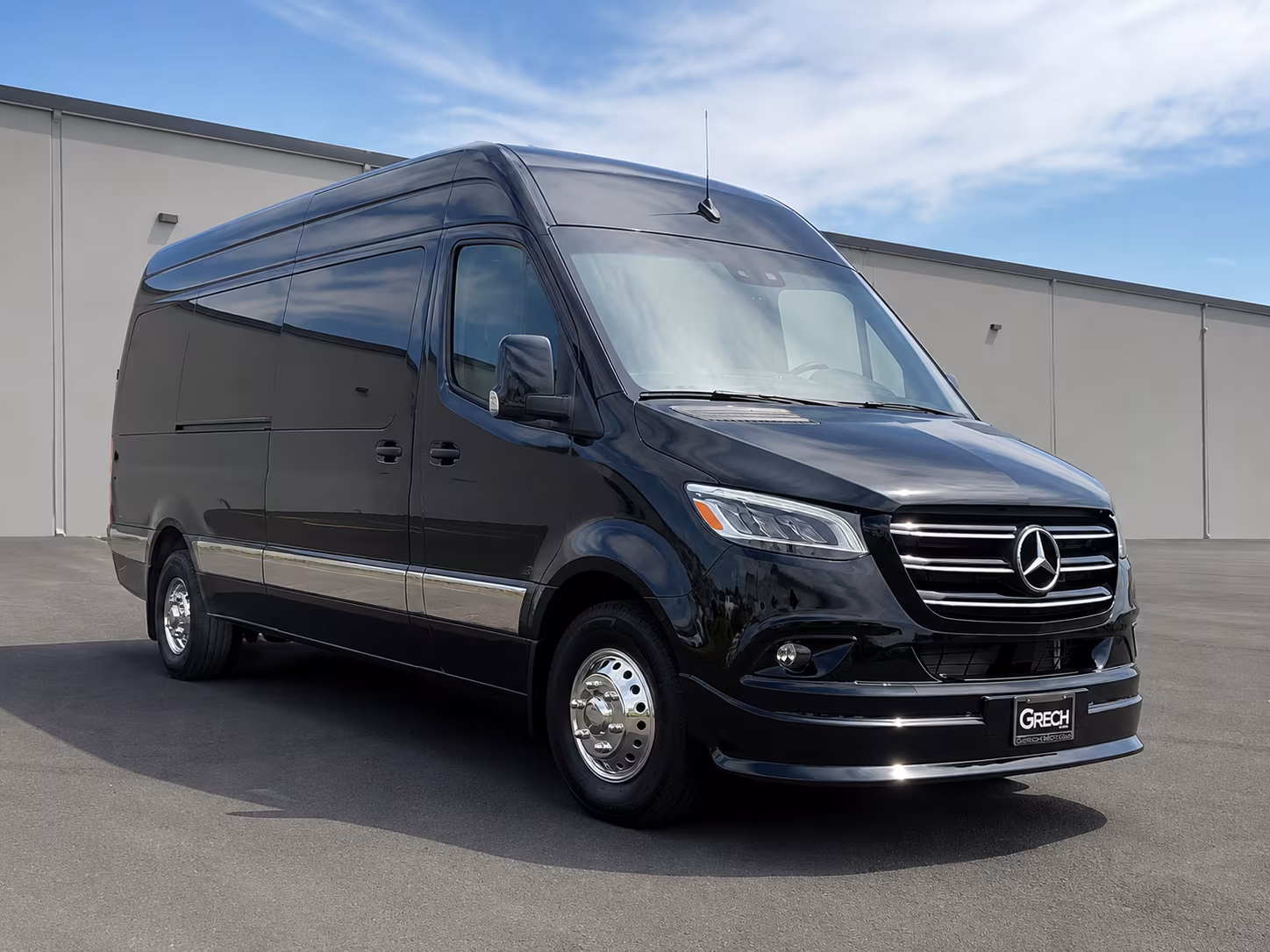 elizabeth private event sprinter van rental