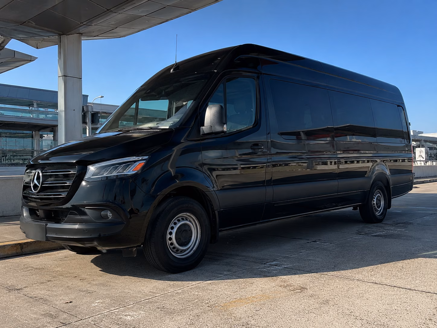 elizabeth sprinter van booking step 1