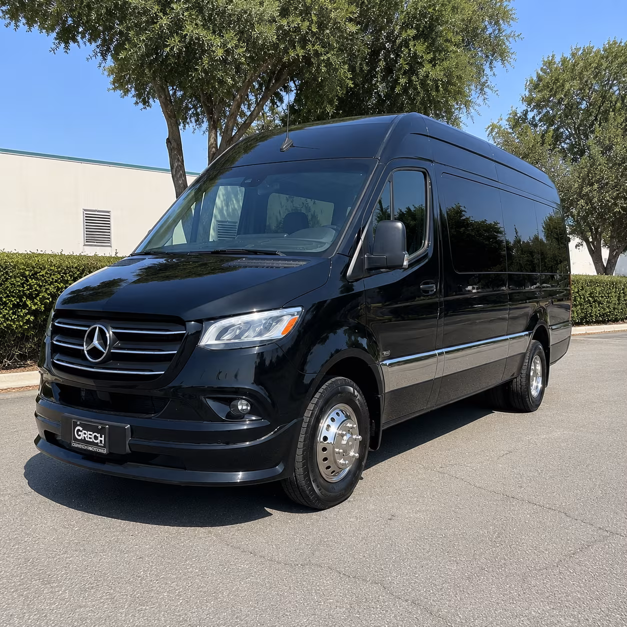elizabeth wedding sprinter van rental